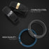 Silicone Wedding Ring with Stainless Steel Strip - MetalBar Collection